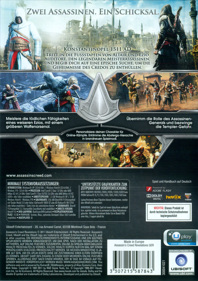 Assassin's Creed: Revelations - Box - Back (Germany) - 846x1200