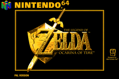 The Legend of Zelda: Ocarina of Time - Box - Front - Reconstructed (Europe) - 1536x1024
