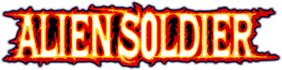 Alien Soldier - Clear Logo (Europe) - 1200x298
