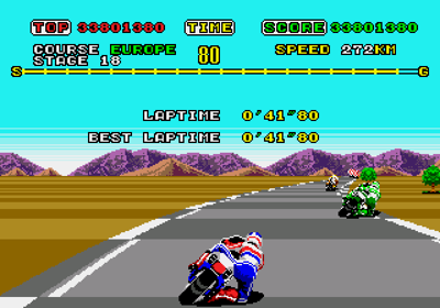 Super Hang-On - Screenshot - Gameplay (World) - 640x448