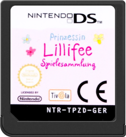 Prinzessin Lillifee: Spielesammlung - Cart - Front (Germany) - 517x564