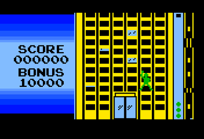 Crazy Climber - Screenshot - Gameplay (North America) - 352x240