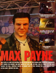 Max Payne - Advertisement Flyer - Front (United Kingdom) - 2449x3200