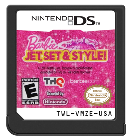Barbie: Jet, Set & Style! - Cart - Front (North America) - 571x600