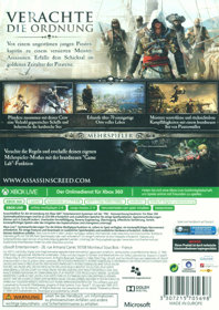 Assassin's Creed IV: Black Flag - Box - Back (Germany) - 600x848