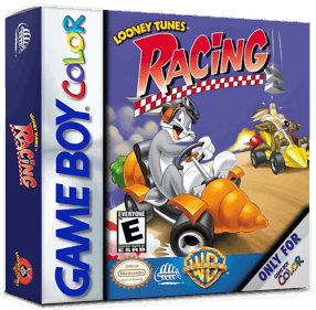Looney Tunes Racing - Box - 3D (North America) - 1016x998