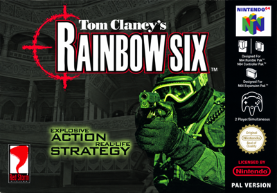 Tom Clancy's Rainbow Six - Box - Front - Reconstructed (Europe) - 1495x1044