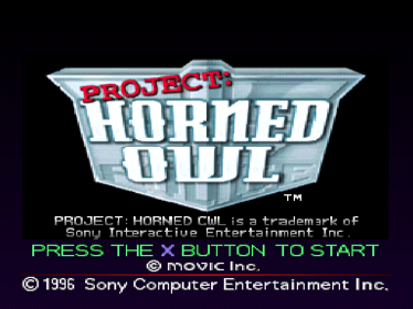 Project: Horned Owl - Screenshot - Game Title (North America) - 640x480