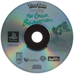 Tiny Toon Adventures: The Great Beanstalk - Disc (North America) - 600x600