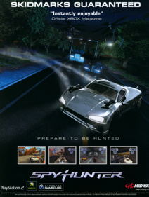 SpyHunter - Advertisement Flyer - Front (United Kingdom) - 1661x2200
