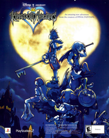 Kingdom Hearts - Advertisement Flyer - Front (United States) - 1734x2200