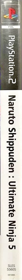 Naruto Shippuden: Ultimate Ninja 5 - Box - Spine (Europe) - 74x942