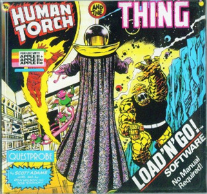 Questprobe featuring The Human Torch and The Thing - Box - Front (North America) - 566x530