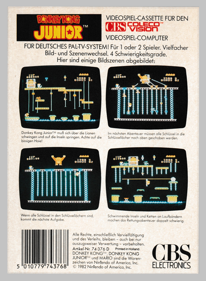 Donkey Kong Junior - Box - Back (Germany) - 1636x2231
