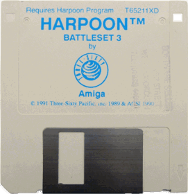 Harpoon Battleset 3: The Mediterranean Conflict - Disc (Europe) - 1169x1208