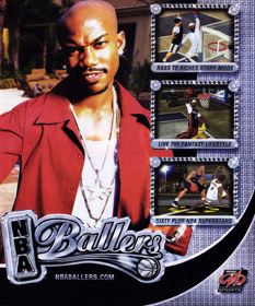 NBA Ballers - Advertisement Flyer - Front (United States) - 1904x2290