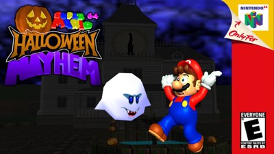 Super Mario 64: Halloween Mayhem - Box - Front (World) - 1280x720