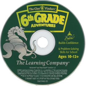 The ClueFinders 6th Grade Adventures: The Empire of the Plant People - Fanart - Disc (Japan) - 1022x1024