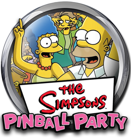 The Simpsons Pinball Party - Fanart - Cart - Front (World) - 879x931