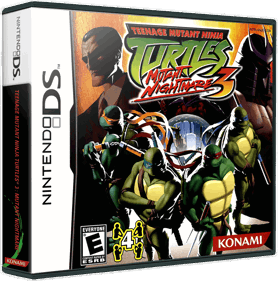 Teenage Mutant Ninja Turtles 3: Mutant Nightmare - Box - 3D (North America) - 869x878