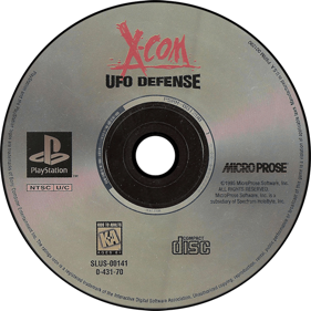 X-COM: UFO Defense - Disc (North America) - 700x700