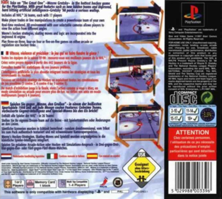 Wayne Gretzky's 3D Hockey '98 - Box - Back (Europe) - 859x768