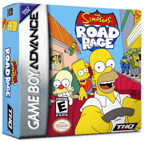 The Simpsons: Road Rage - Box - 3D (North America) - 1016x998