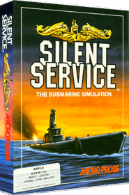Silent Service: The Submarine Simulation - Box - 3D (North America) - 823x1245