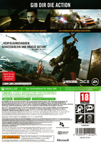 Battlefield: Hardline - Box - Back (Europe) - 3028x4282