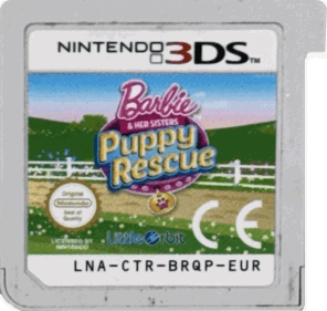 Barbie & Her Sisters: Puppy Rescue - Cart - Front (Europe) - 638x605
