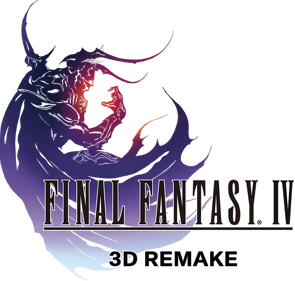 Final Fantasy IV (3D Remake) - Clear Logo (World) - 699x665