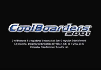 Cool Boarders 2001 - Screenshot - Game Title (North America) - 640x448