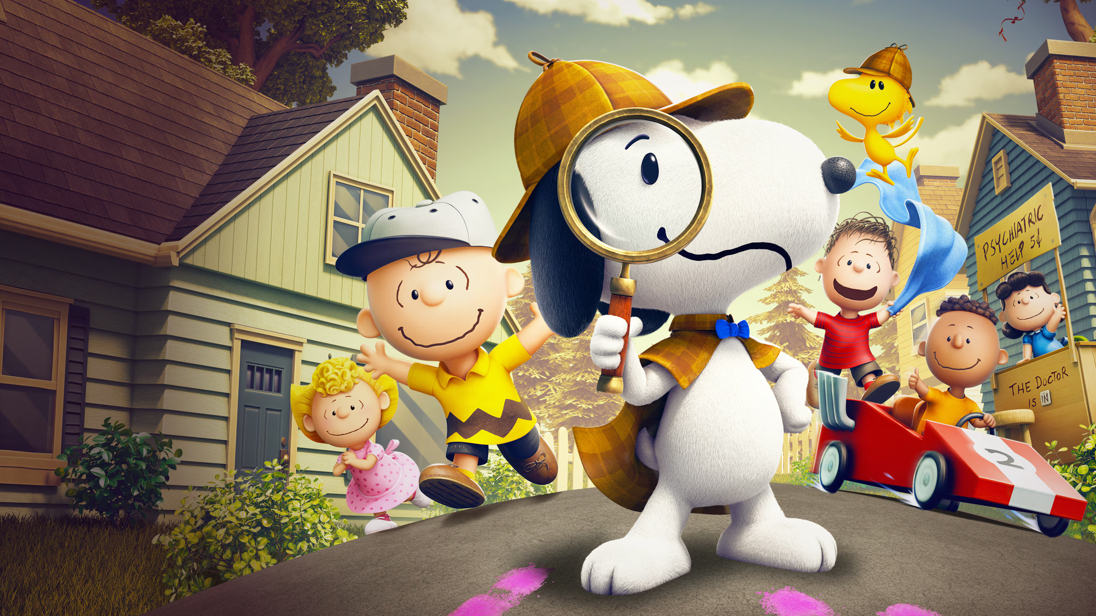 Illustration of Snoopy & The Great Mystery Club