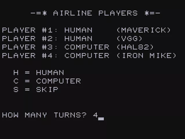 Airline - Screenshot - Game Select (North America) - 638x480