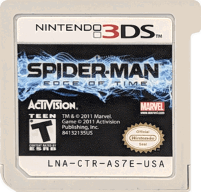 Spider-Man: Edge of Time - Cart - Front (North America) - 748x718