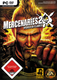 Mercenaries 2: World in Flames - Box - Front (Germany) - 851x1200