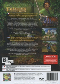 Robin Hood: Defender of the Crown - Box - Back (Europe) - 640x902