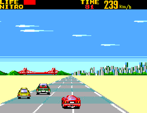 Illustration of Battle Out Run