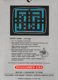 Lock 'n' Chase - Box - Back (Europe) - 600x815