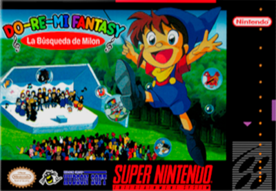 DoReMi Fantasy: Milon no DokiDoki Daibouken - Fanart - Box - Front (Spain) - 471x325