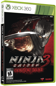 Ninja Gaiden 3: Razor's Edge - Box - 3D (Oceania) - 567x878