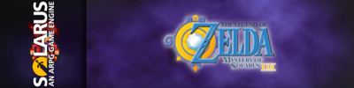 The Legend of Zelda: Mystery of Solarus DX - Arcade - Marquee (World) - 512x128