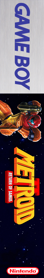 Metroid II: Return of Samus - Box - Spine (United States) - 217x1370