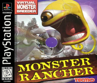 Monster Rancher - Box - Front (North America) - 792x680