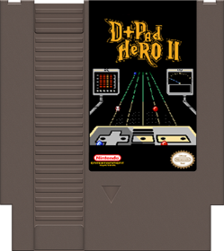 D-Pad Hero 2 - Cart - Front (World) - 444x500