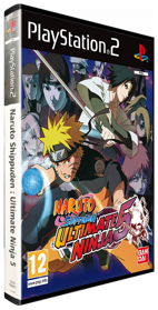Naruto Shippuden: Ultimate Ninja 5 - Box - 3D (Europe) - 305x600