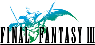 Final Fantasy III - Clear Logo (World) - 754x359