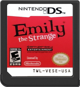 Emily the Strange: Strangerous - Cart - Front (North America) - 517x564