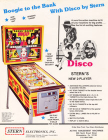 Disco - Advertisement Flyer - Front (North America) - 850x1103