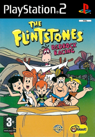 The Flintstones: Bedrock Racing - Box - Front (Europe) - 640x920